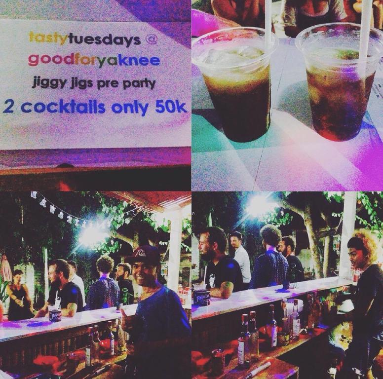 Good For Ya Knee Hostel & Bungalows (Adults Only) Gili Trawangan Exteriér fotografie